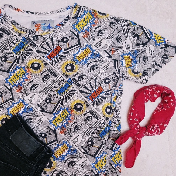 Vintage pop art tee - Picture 1 of 3